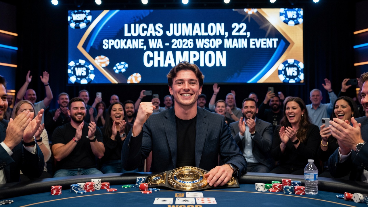 Final table action during the 2026 WSOP Main Event